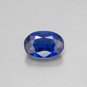 Disthène Bleu naturelle Coupe ovale, 0.71 ct, VS-SI