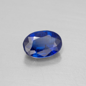 Disthène Bleu naturelle Coupe ovale, 0.71 ct, VS-SI