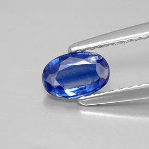 Disthène Bleu naturelle Coupe ovale, 0.52 ct, VS-SI