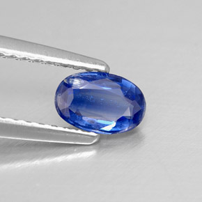 Disthène Bleu naturelle Coupe ovale, 0.52 ct, VS-SI