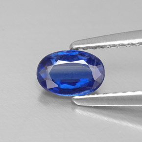 Disthène Bleu naturelle Coupe ovale, 0.54 ct, VS-SI