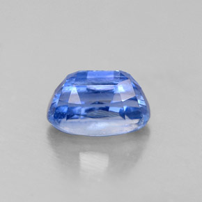 Cyanite bleue naturelle coupe ovale, 0,82 ct, VS-SI
