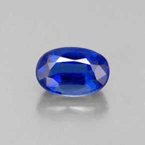 Disthène Bleu naturelle Coupe ovale, 0.73 ct, VS-SI