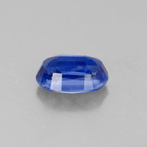 Cyanite bleue naturelle coupe ovale, 0,67 ct, VS-SI