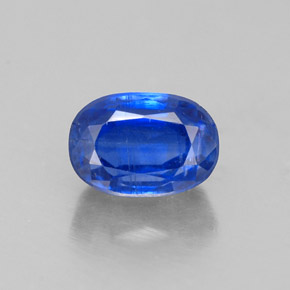 Disthène Bleu naturelle Coupe ovale, 1.02 ct, VS-SI