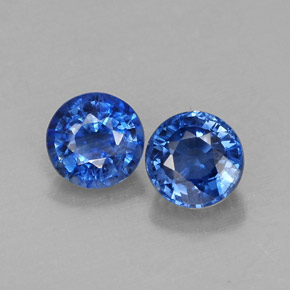 Achetez naturel ct bleue cyanite gems, coupe roude, en provenance cambodge chez gemselect. en stock, livraison internationale!