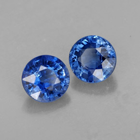 Achetez naturel ct bleue cyanite gems, coupe roude, en provenance cambodge chez gemselect. en stock, livraison internationale!