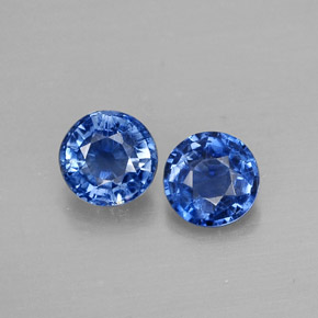 Achetez naturel ct Bleu Disthène gems, Coupe roude, En provenance Cambodge chez GemSelect. En stock, livraison internationale!