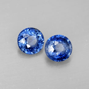 Achetez naturel ct bleue cyanite gems, coupe roude, en provenance cambodge chez gemselect. en stock, livraison internationale!