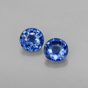 Achetez naturel ct Bleu Disthène gems, Coupe roude, En provenance Cambodge chez GemSelect. En stock, livraison internationale!