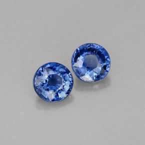 Achetez naturel ct Bleu Disthène gems, Coupe roude, En provenance Cambodge chez GemSelect. En stock, livraison internationale!