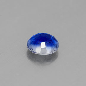 Cyanite bleue naturelle coupe roude, 0,67 ct, VS-SI