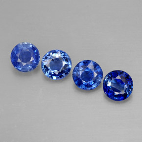 Achetez naturel ct bleue cyanite gems, coupe roude, en provenance cambodge chez gemselect. en stock, livraison internationale!