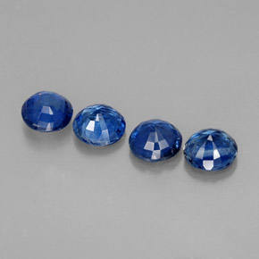 Achetez naturel ct bleue cyanite gems, coupe roude, en provenance cambodge chez gemselect. en stock, livraison internationale!