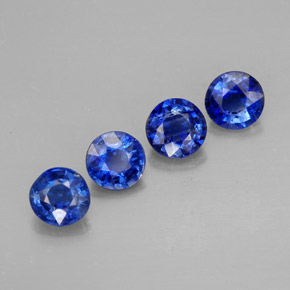 Achetez naturel ct bleue cyanite gems, coupe roude, en provenance cambodge chez gemselect. en stock, livraison internationale!