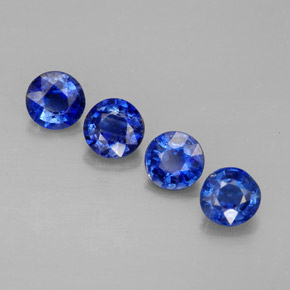 Achetez naturel ct bleue cyanite gems, coupe roude, en provenance cambodge chez gemselect. en stock, livraison internationale!