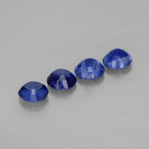 Achetez naturel ct bleue cyanite gems, coupe roude, en provenance cambodge chez gemselect. en stock, livraison internationale!