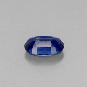 Disthène Bleu foncé naturelle Coupe ovale, 0.65 ct, VS-SI