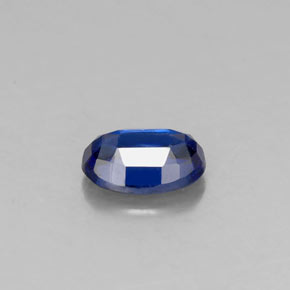 Cyanite bleue naturelle coupe ovale, 0,94 ct, VS