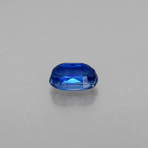 Cyanite bleue naturelle coupe ovale, 0,80 ct, VS-SI