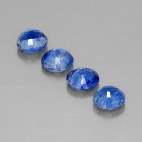 Achetez naturel ct Bleu Disthène gems, Coupe roude, En provenance Népal chez GemSelect. En stock, livraison internationale!