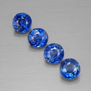 Achetez naturel ct bleue cyanite gems, coupe roude, en provenance népal chez gemselect. en stock, livraison internationale!