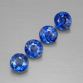 Achetez naturel ct bleue cyanite gems, coupe roude, en provenance népal chez gemselect. en stock, livraison internationale!