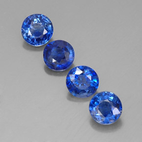 Achetez naturel ct Bleu Disthène gems, Coupe roude, En provenance Népal chez GemSelect. En stock, livraison internationale!