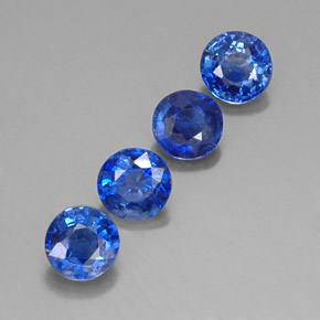 Achetez naturel ct Bleu Disthène gems, Coupe roude, En provenance Népal chez GemSelect. En stock, livraison internationale!
