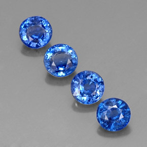 Achetez naturel ct Bleu Disthène gems, Coupe roude, En provenance Népal chez GemSelect. En stock, livraison internationale!