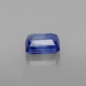 Cyanite bleue naturelle taille émeraude, 0,96 ct, VS