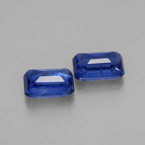 Achetez naturel ct bleue cyanite gems, taille émeraude, en provenance cambodge chez gemselect. en stock, livraison internationale!