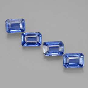 Achetez naturel ct bleue cyanite gems, taille émeraude, en provenance cambodge chez gemselect. en stock, livraison internationale!