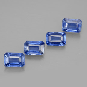 Achetez naturel ct bleue cyanite gems, taille émeraude, en provenance cambodge chez gemselect. en stock, livraison internationale!