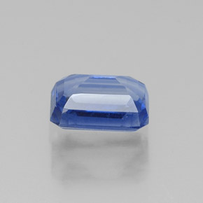 Disthène Bleu naturelle Taille émeraude, 0.87 ct, VS-SI