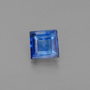 Disthène Bleu naturelle Carré, 0.31 ct, VS-SI