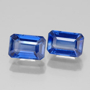 Achetez naturel ct Bleu Disthène gems, Taille émeraude, En provenance Cambodge chez GemSelect. En stock, livraison internationale!
