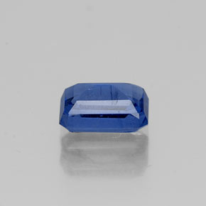 Disthène Bleu naturelle Taille émeraude, 0.83 ct, VS-SI
