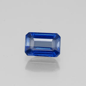 Disthène Bleu naturelle Taille émeraude, 0.83 ct, VS-SI