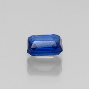 Disthène Bleu naturelle Taille émeraude, 0.85 ct, VS-SI
