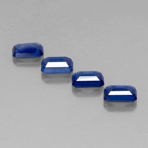 Achetez naturel ct bleue cyanite gems, taille émeraude, en provenance cambodge chez gemselect. en stock, livraison internationale!