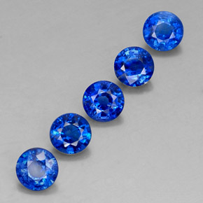 Achetez naturel ct bleue cyanite gems, coupe roude, en provenance myanmar (birmanie) chez gemselect. en stock, livraison internationale!