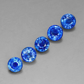 Achetez naturel ct bleue cyanite gems, coupe roude, en provenance myanmar (birmanie) chez gemselect. en stock, livraison internationale!