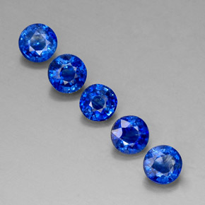 Achetez naturel ct bleue cyanite gems, coupe roude, en provenance myanmar (birmanie) chez gemselect. en stock, livraison internationale!