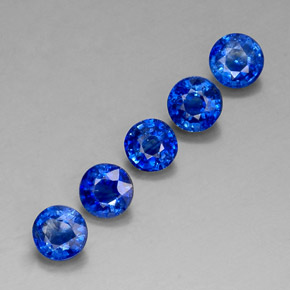 Achetez naturel ct bleue cyanite gems, coupe roude, en provenance myanmar (birmanie) chez gemselect. en stock, livraison internationale!