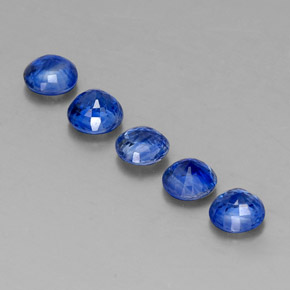 Achetez naturel ct bleue cyanite gems, coupe roude, en provenance myanmar (birmanie) chez gemselect. en stock, livraison internationale!