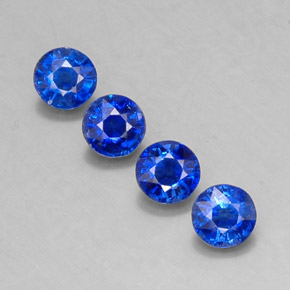 Achetez naturel ct Bleu Disthène gems, Coupe roude, En provenance Myanmar (Birmanie) chez GemSelect. En stock, livraison internationale!