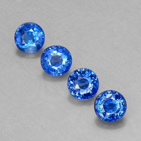 Achetez naturel ct bleue cyanite gems, coupe roude, en provenance myanmar (birmanie) chez gemselect. en stock, livraison internationale!