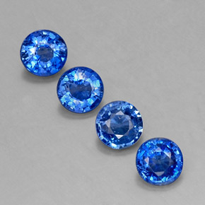 Achetez naturel ct bleue cyanite gems, coupe roude, en provenance myanmar (birmanie) chez gemselect. en stock, livraison internationale!