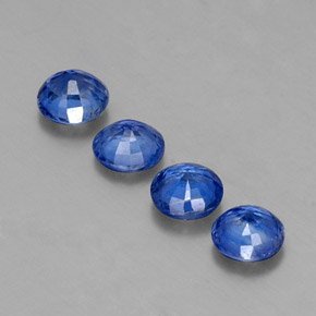 Achetez naturel ct bleue cyanite gems, coupe roude, en provenance myanmar (birmanie) chez gemselect. en stock, livraison internationale!